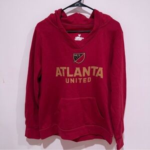 Fanatics Atlanta United Red Pullover Hoodie